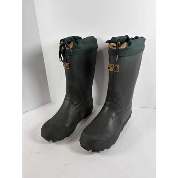 RedHead Bone Dry Rubber Hunting Boots Size 9 Waterproof Steel Shank main image 8